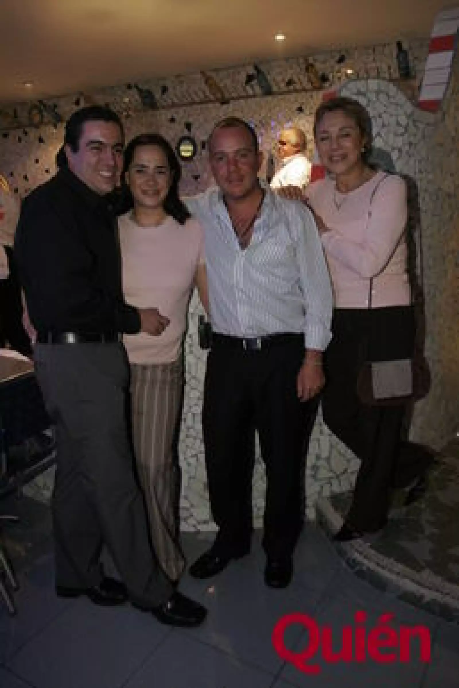 Aemando Puente, Ana Xacur, Manolo Ablanedo, Yvonne Echeverría