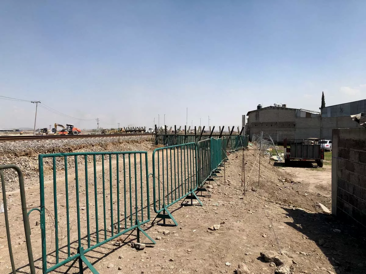 Entrada principal AIFA por eje troncal de circulación 