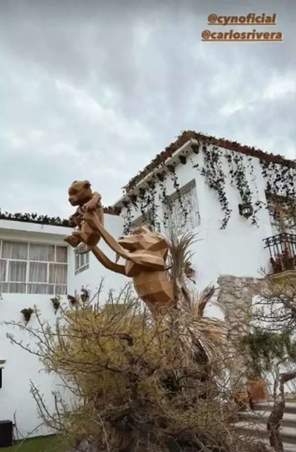 Bautizo del hijo de Carlos Rivera y Cynthia Rodríguez