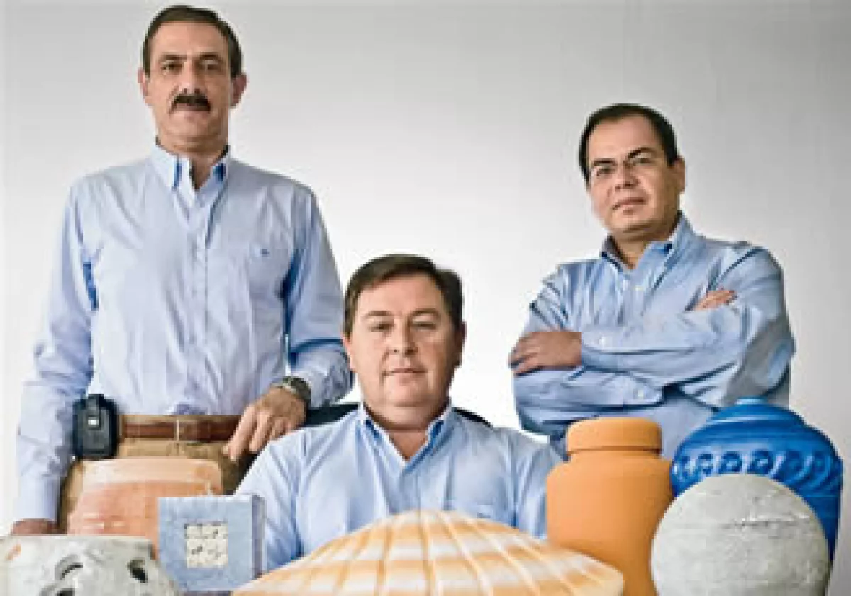Francisco Bornacini, Eduardo Patiño y Alfredo Berber son quienes dieron vida a InMemoriam. (Foto: Alejandro Hernández Olvera)