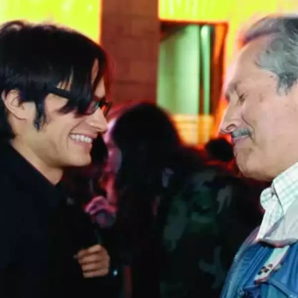 FAMILIA DE ACTORES. El papá de Gael es José Ángel García, con quién también comparte profesión.