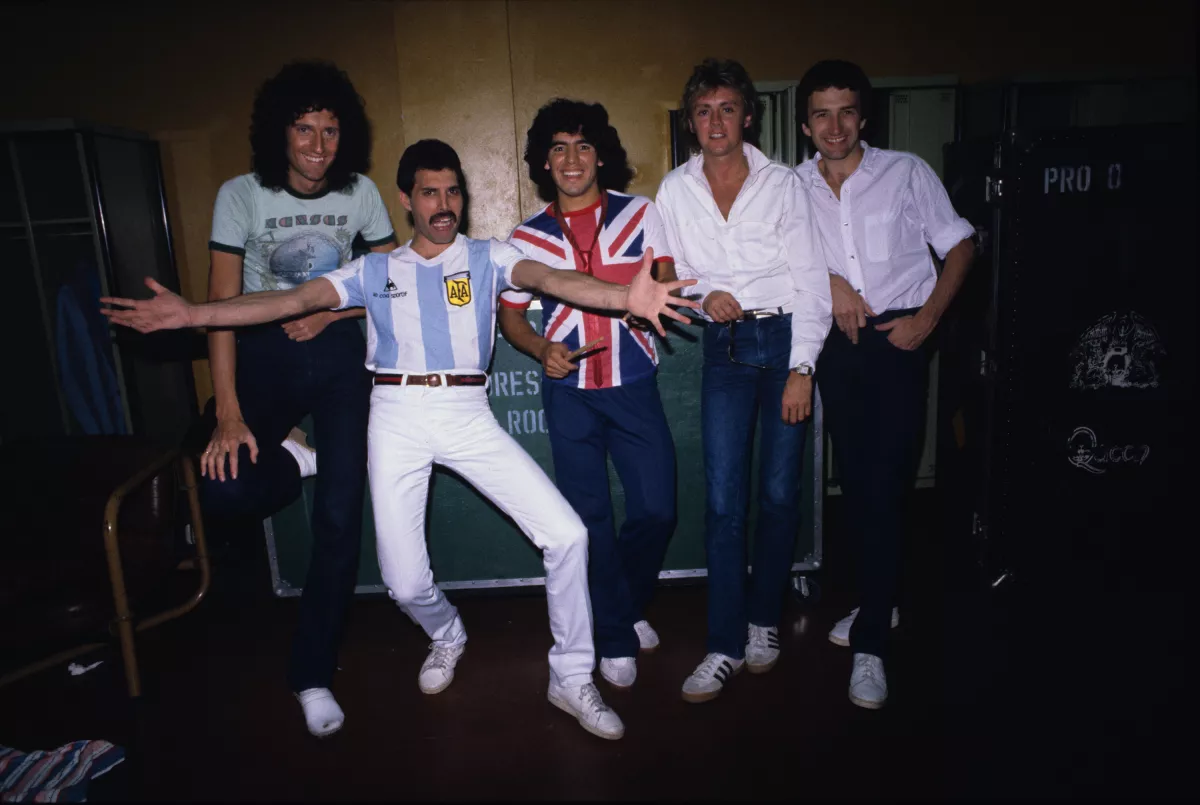 Maradona y Queen