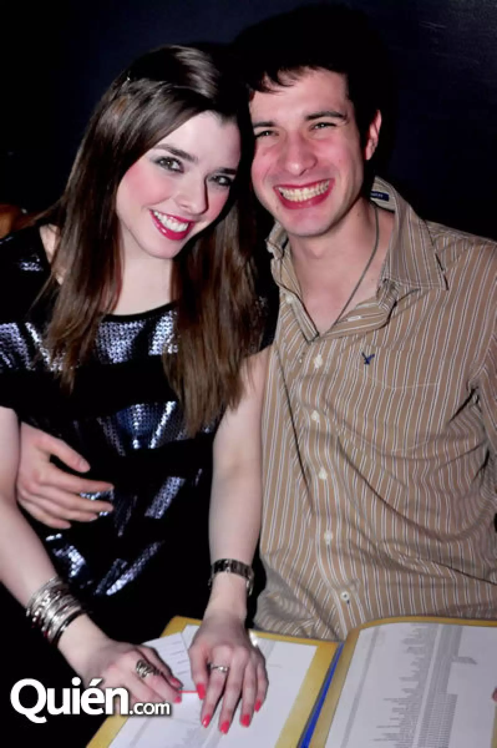 Cynthia Vera y Carlos Mejía