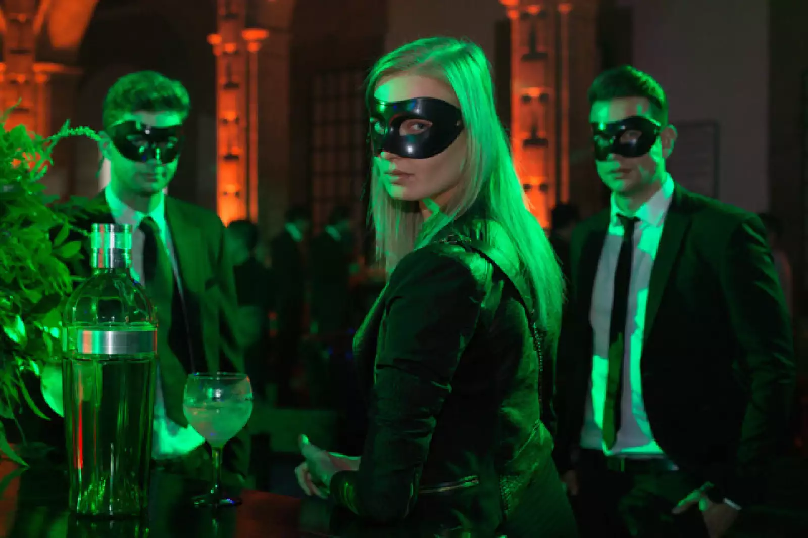 Hugo Lacelle, Tatiana Veliehutina y Juan Pablo Mejía