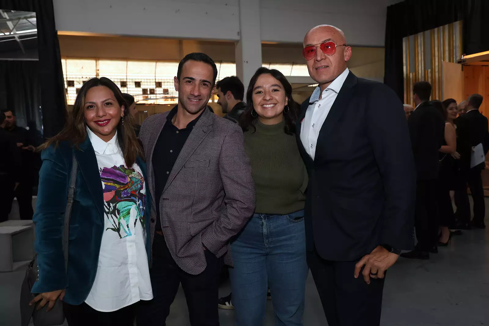 Alina Calvo , Farid Kuri, Laura Ayala y Ricardo Colin 