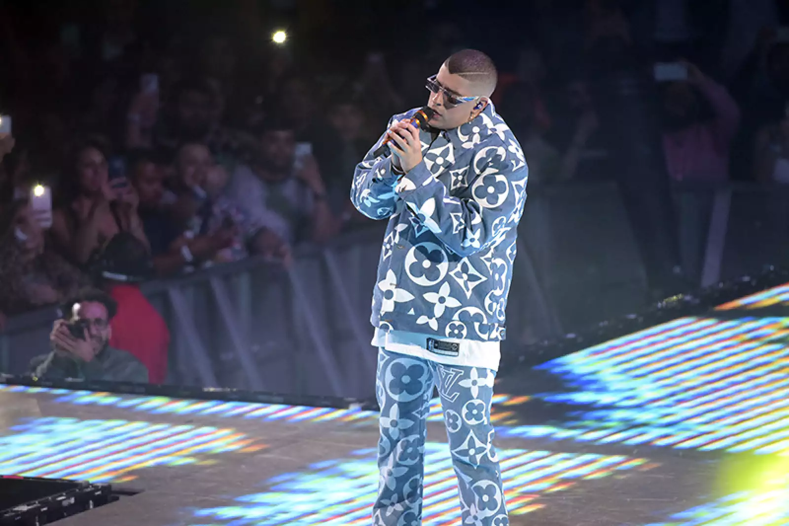 Bad Bunny Performs At The Staples Center - Los Angeles, CA