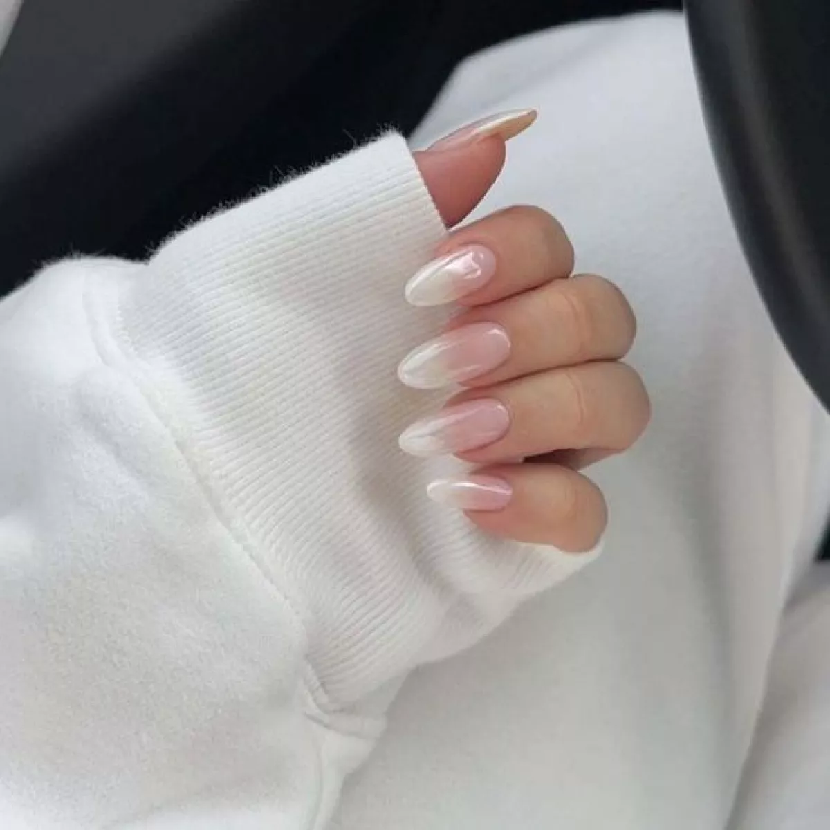 Frosted Nails.