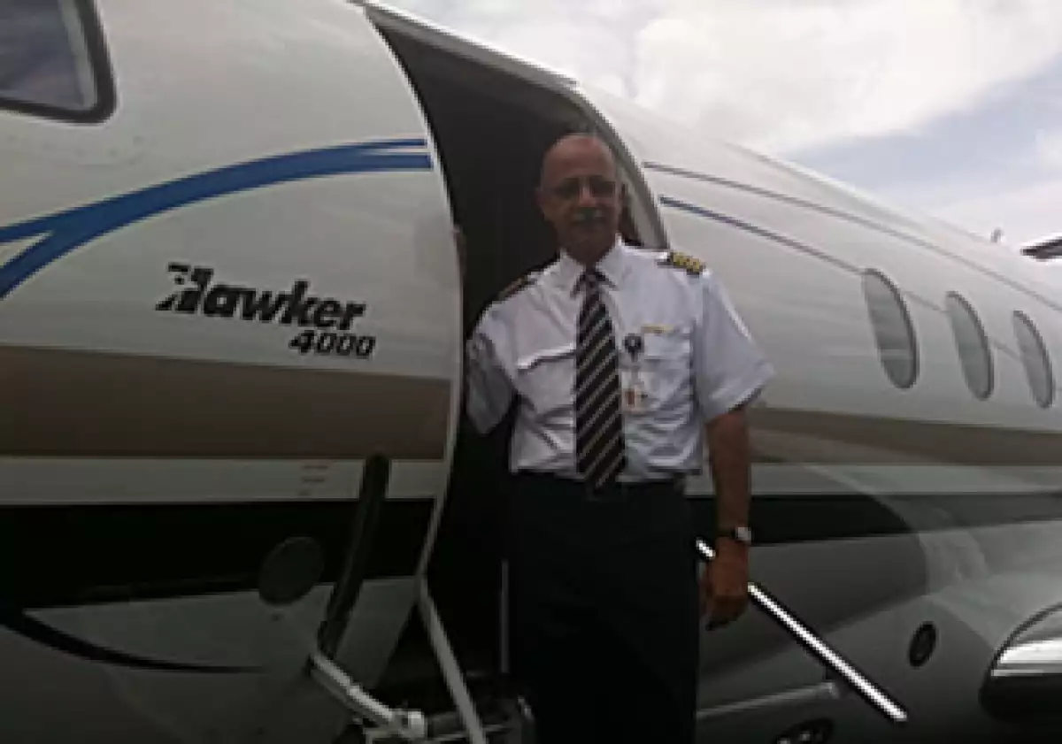 El Hawker 4000 forma parte de la nueva flotilla de la empresa. (Foto: CNNExpansión.com)