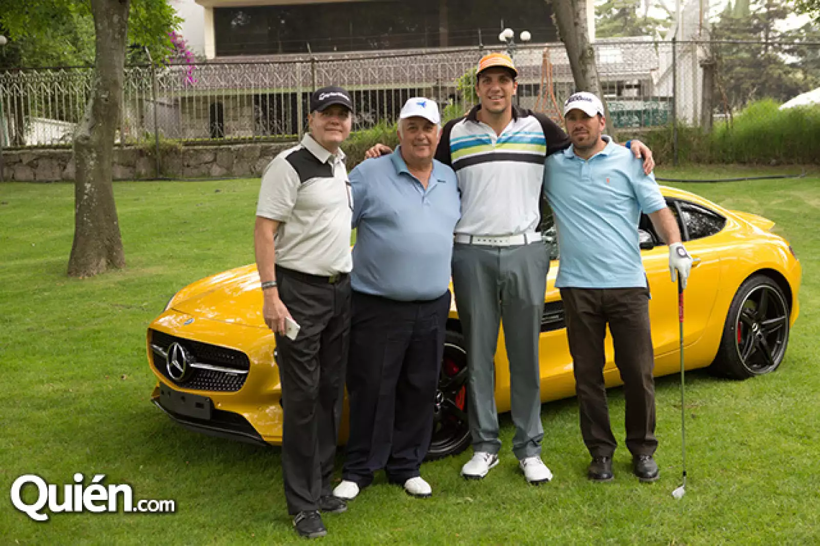 Francisco Reyes, Genaro Riba, Marcos Cassab y Galeb Luna
