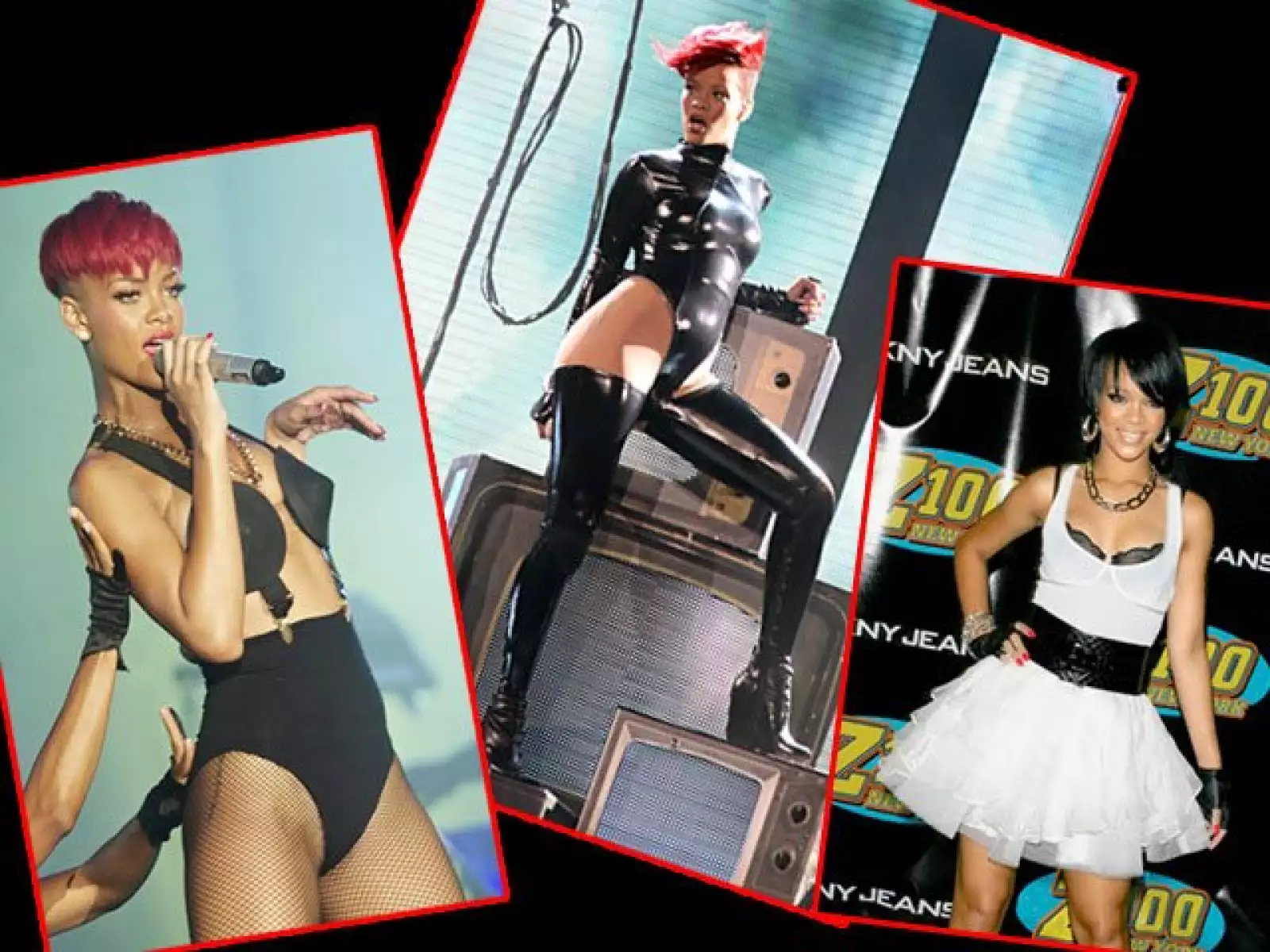 Rihanna es camaleónica, su estilo es rompedor siempre cambiante y arriesgado además tiene un cuerpazo y le gusta enseñarlo.