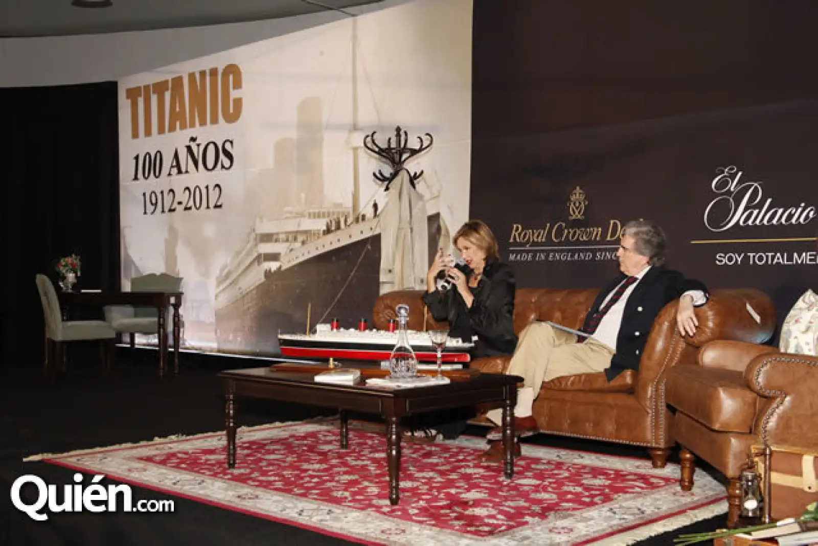Guadalupe Loaeza y Rafael Tovar y de Teresa