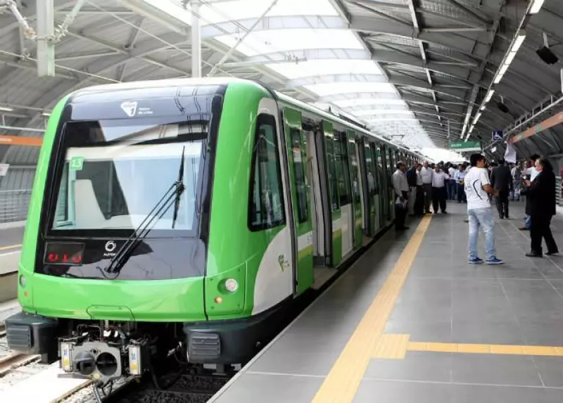 Tren el�ctrico de Lima, Per�