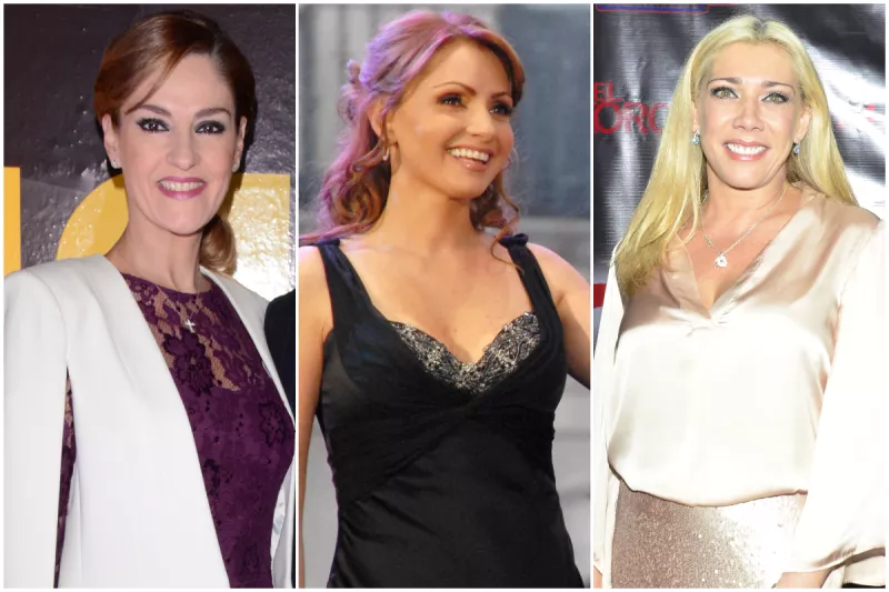 Chantal Andere, Angélica Rivera y Cynthia Klitbo