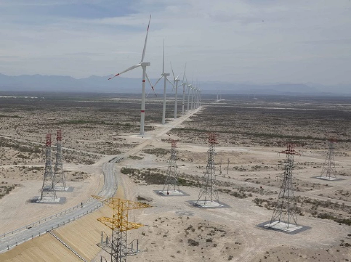 Parque E�lica Coahuila instalaciones