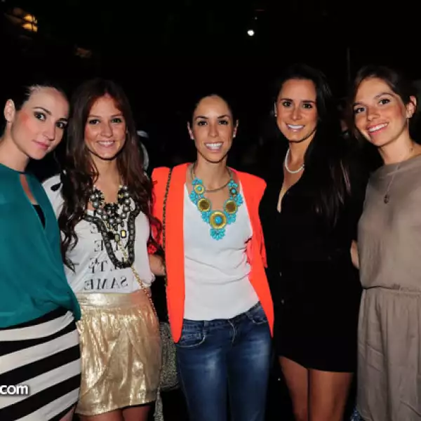 Isabel Domene, Susy Ortiz, Paty de la Mora, Karen Rizo y Minu Espelosin