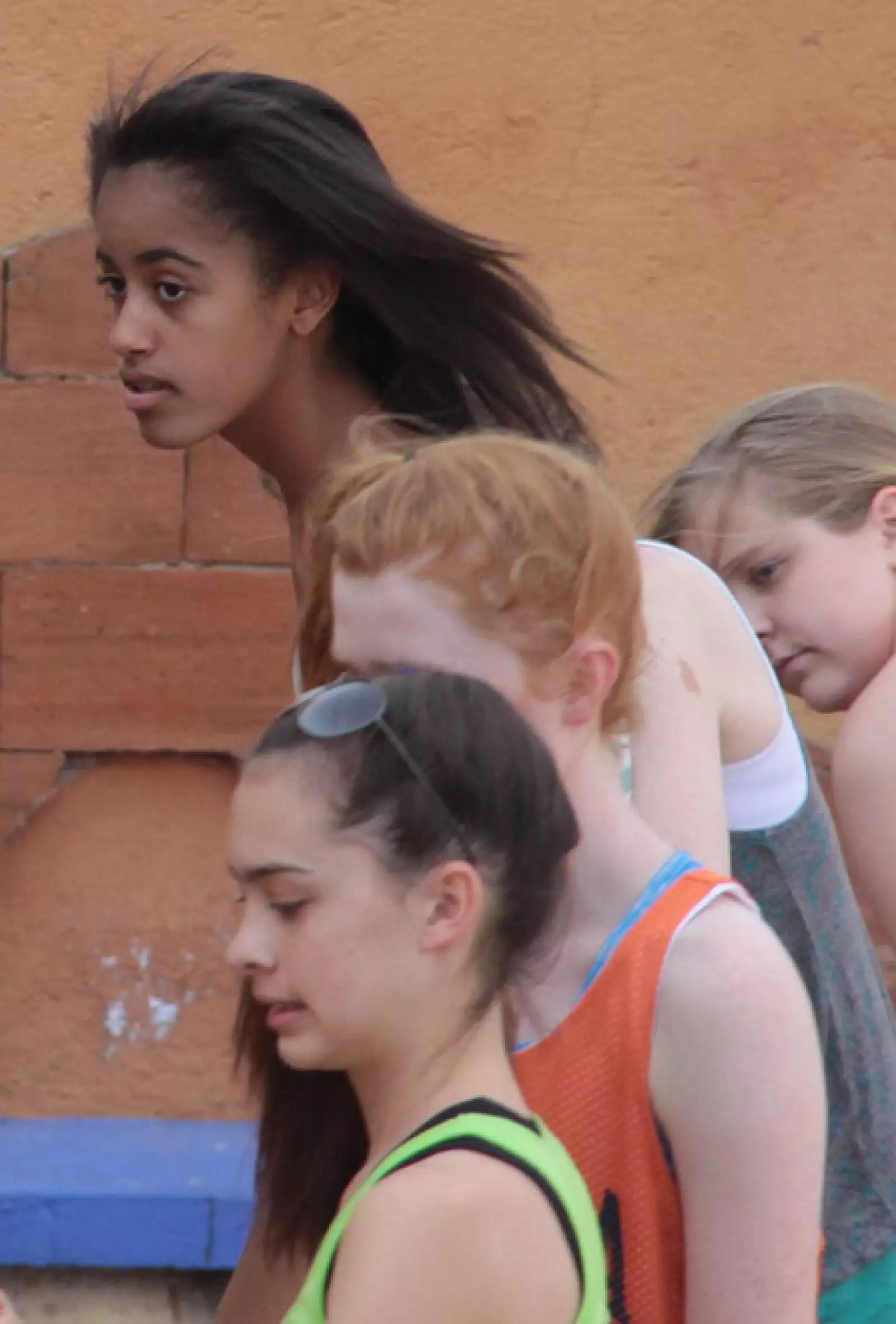 La hija del presidente vacacionó en Oaxaca en compañía de 12 jóvenes estadounidenses.