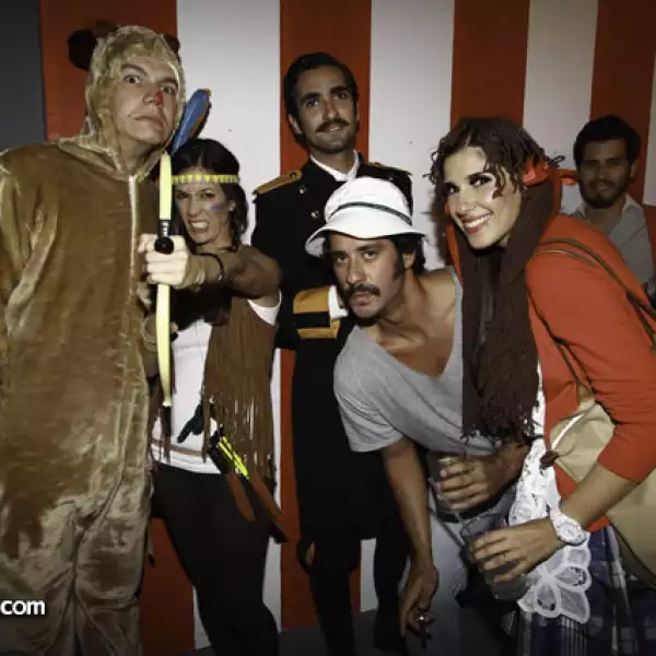 Raúl Santamarina,Marimer Martínez,Alberto López,Memo Celis y Paola Martínez