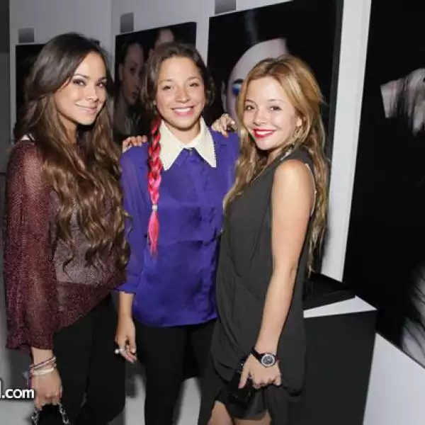 Cuca Díaz,Paola y Pamela Wong