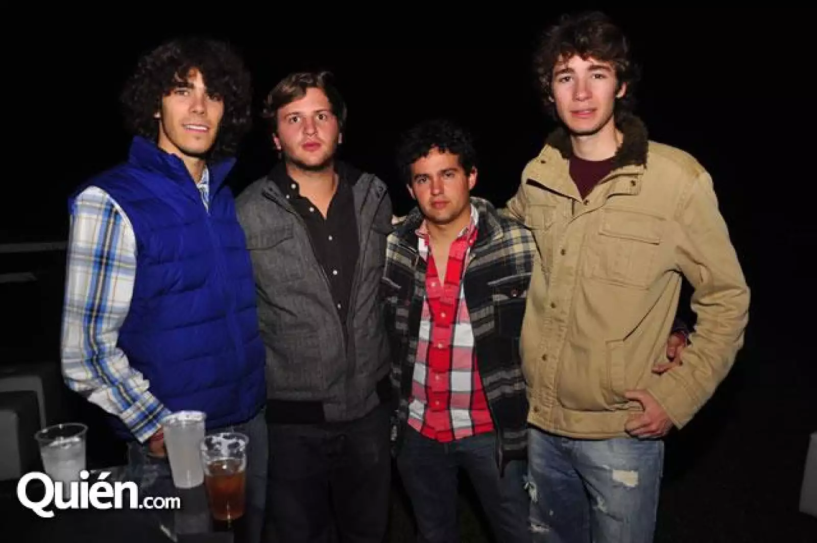 Elías Hernández,Cesar González,Alex Cortes,Patricio Varela