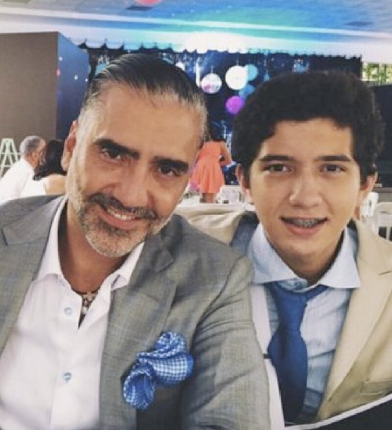 Emiliano es de sus hijos más chicos.
