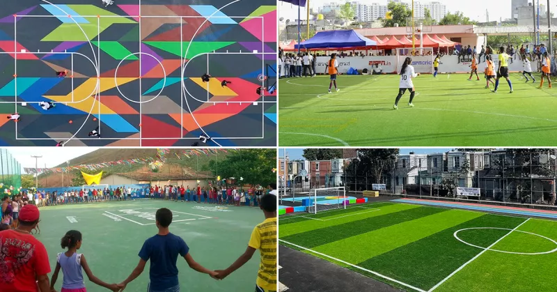 cancha de fútbol en México