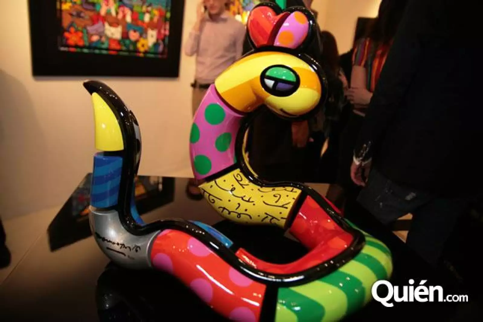 Inaguración exposicion Romero Britto