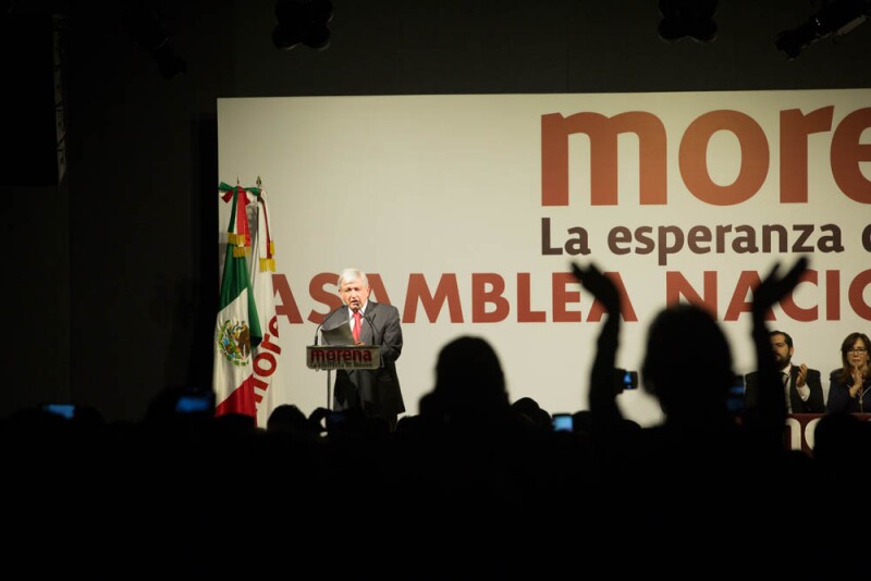 La candidatura de AMLO