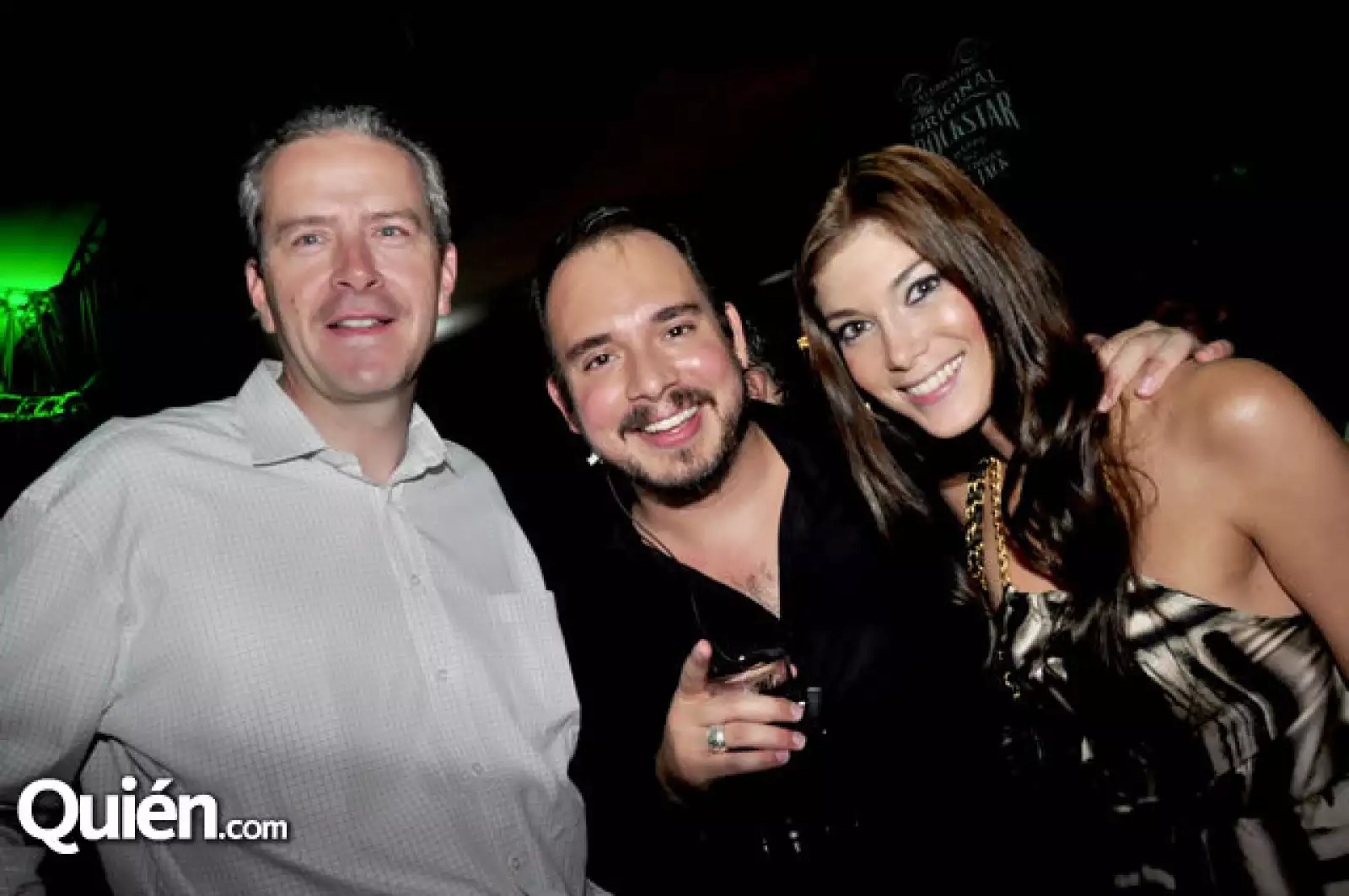 Marc Busain, Dany Osuna y Estefanía Petterson