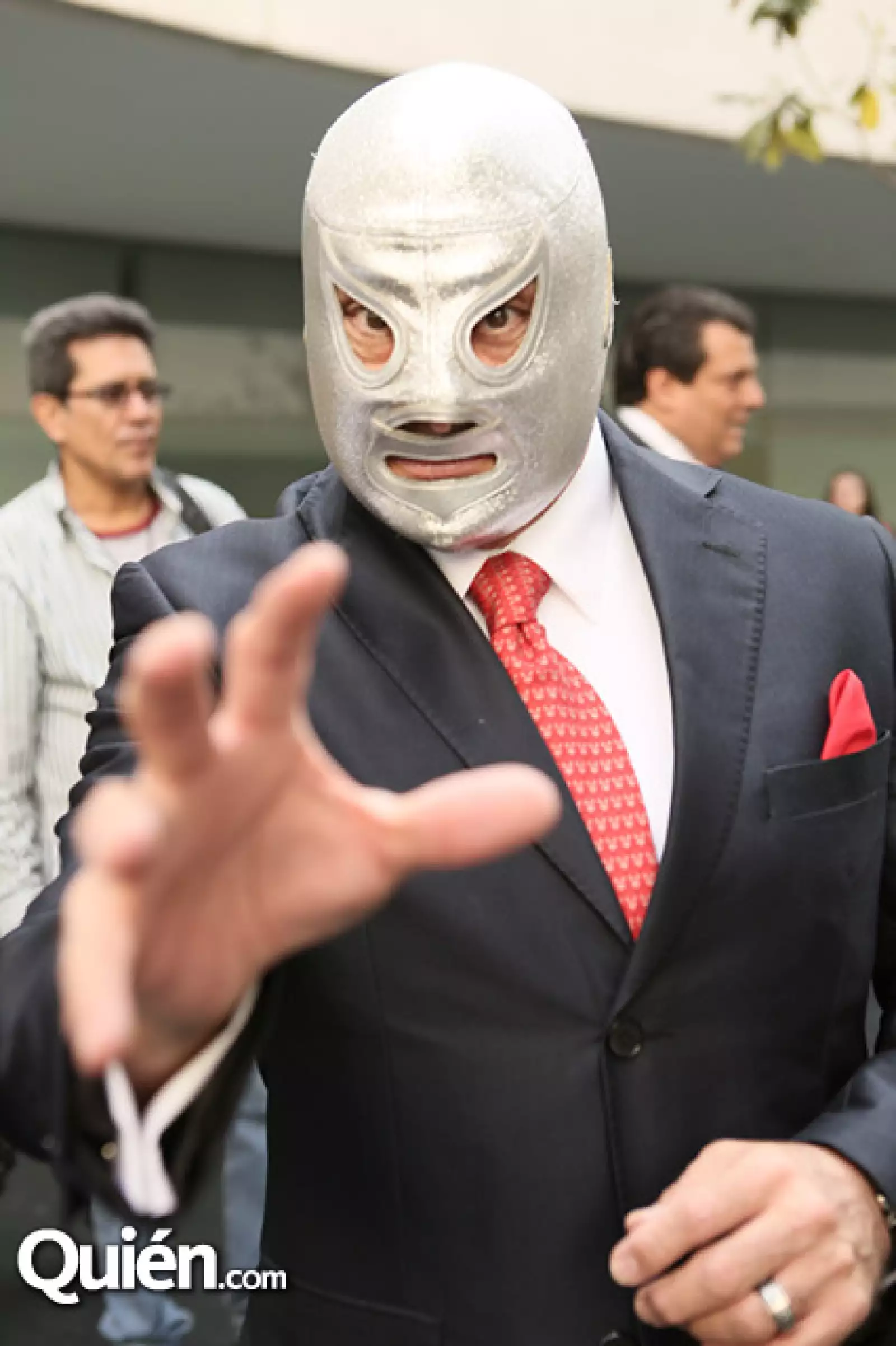 El Hijo del Santo, quien anunció que está próximo a retirarse de la AAA