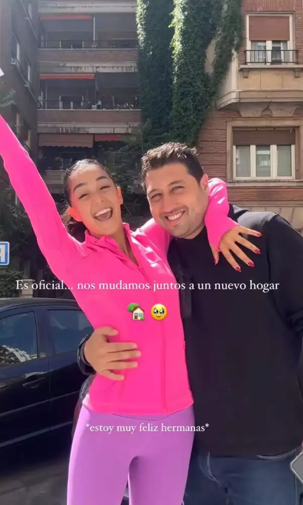 Ale Capetillo y su novio Nader