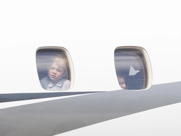 The Duke and Duchess of Cambridge departure from Poland