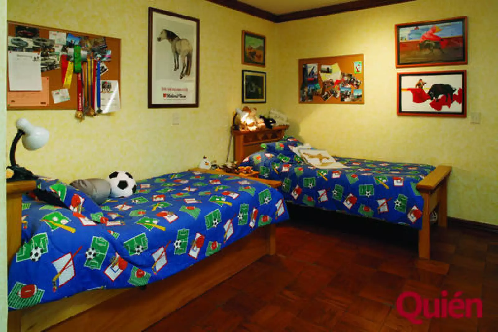 Recámara de Santiago Lomelín