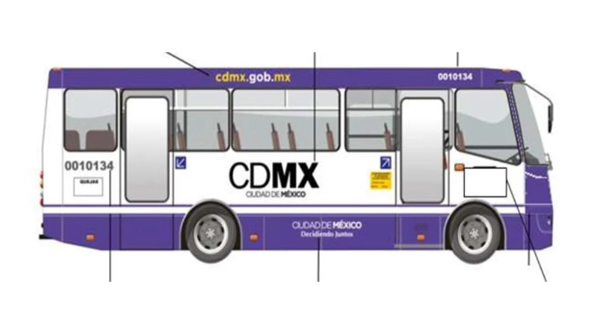 nuevos colores camiones DF