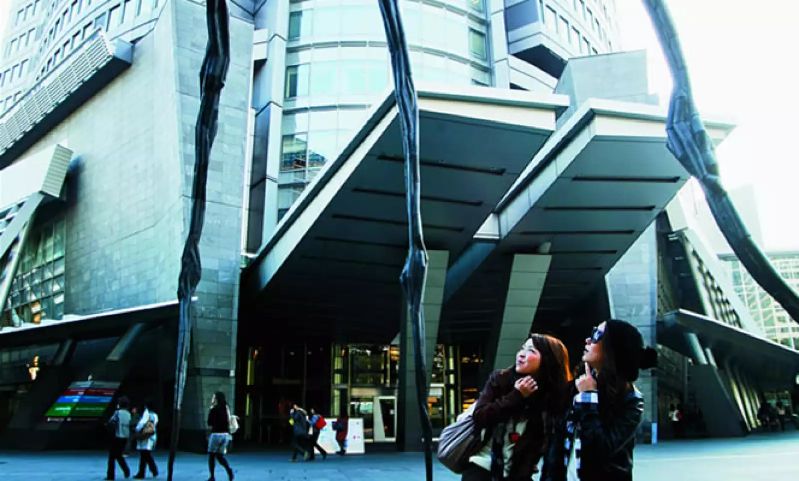 La estructuras de todo Tokio están hechas para tener tranquilidad e introspección.