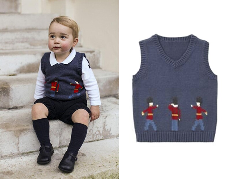 El outfit de esquiar de george, así como el chaleco que usó han sido muy solicitados por el público, y hasta dejaron de estar disponibles en Internet.