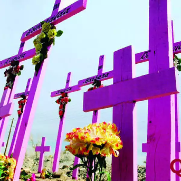 Cruces de las muertas de Juárez