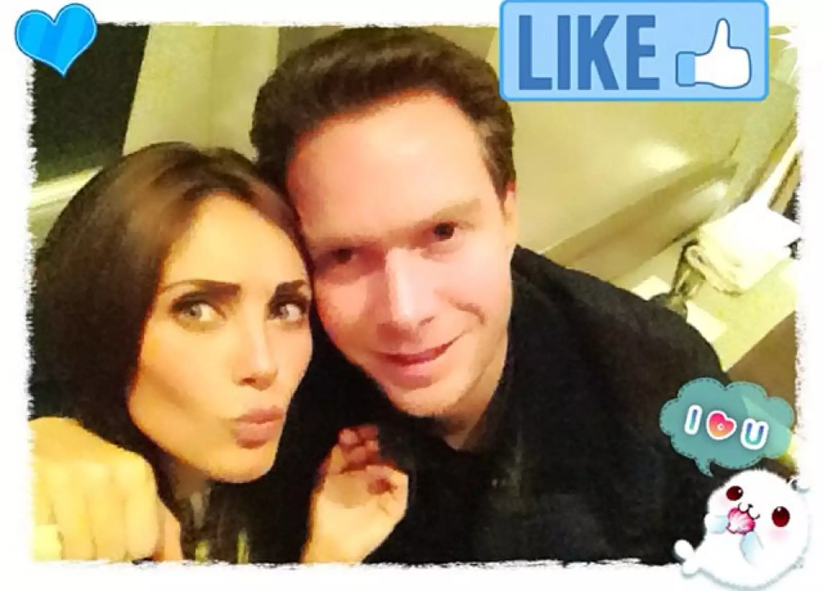 Hace tiempo Anahí compartió esta foto en Instagram y junto a ella escribió: `Teamoteamoteamoteamoteamo.´