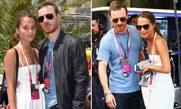 Tiene una relación desde hace un par de años con el guapo Michael Fassbender.
