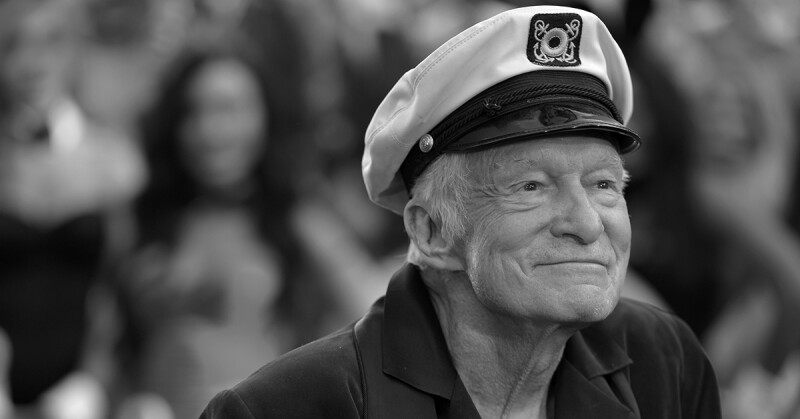 Hugh Hefner.
