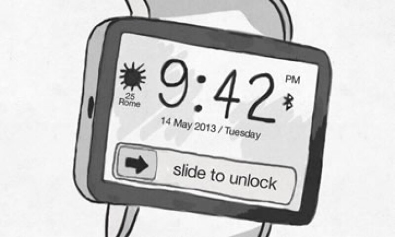 Un concepto del iWatch, el reloj inteligente de Apple. (Foto: Tomada de CNNMoney.com)
