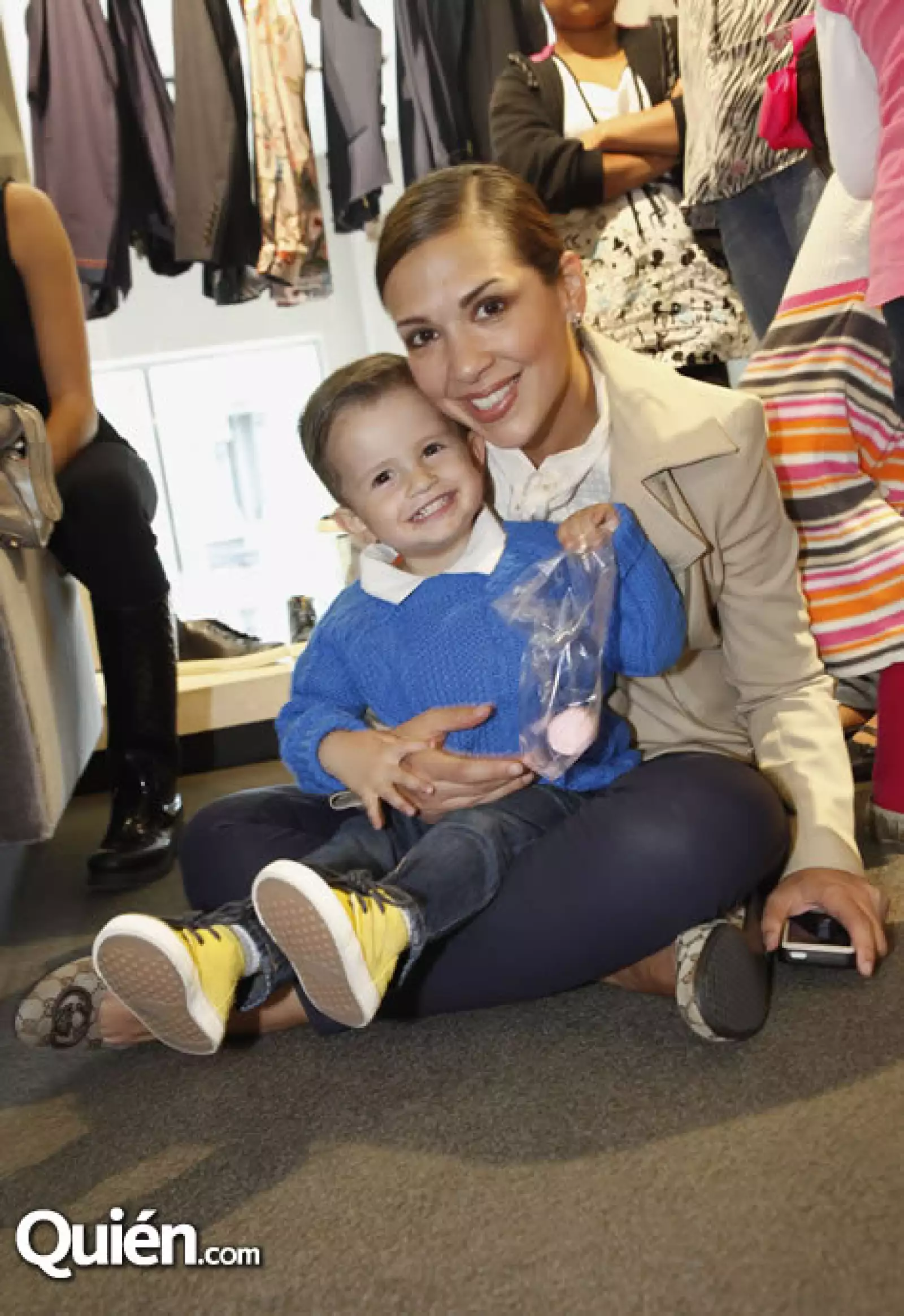 Mateo Vallaren y Mariel Almada