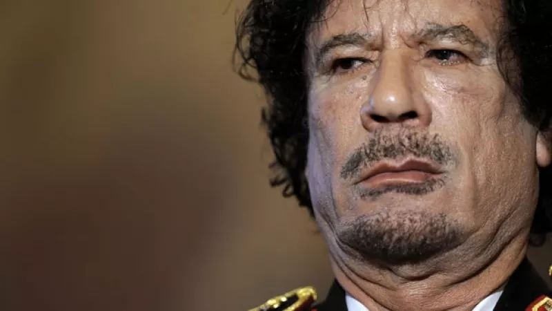 Moammar Gadhafi