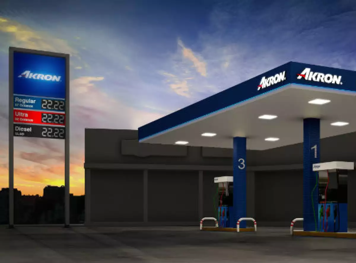 gasolinera de Akron