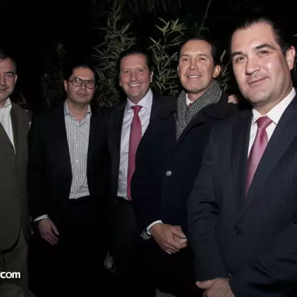 19. Enzo Ibaceta,Francisco Moreno,Gerardo Noriega,Rodrigo Peña y Alberto Herrera