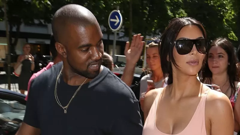 kanye west kim kardashian