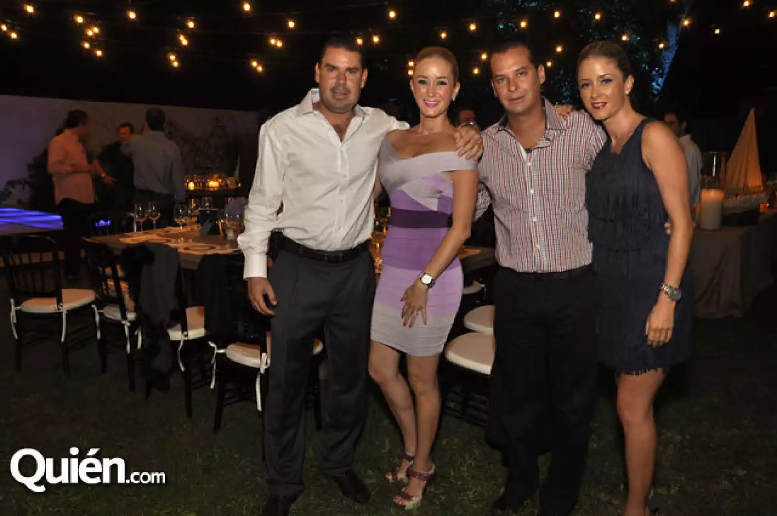 Paco Gómez, Marimar Álvarez, Alberto Covarrubias y Marisol Álvarez