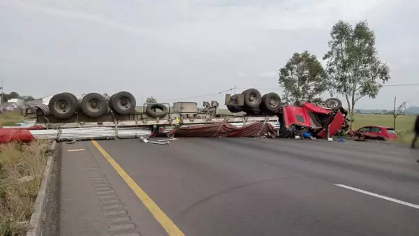 accidente carretera mexico queretaro