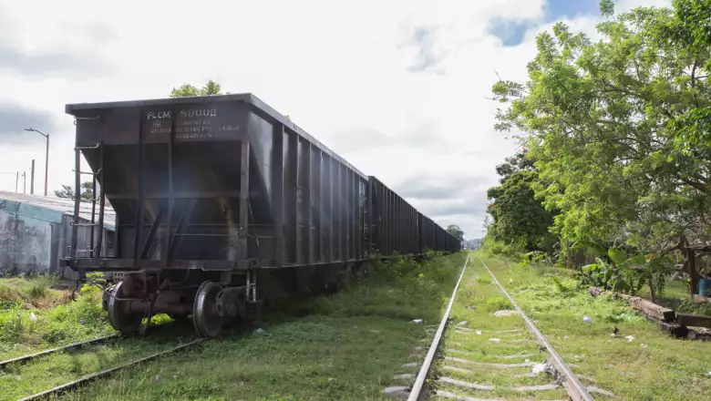 Así luce hoy la zona donde se construirá la Estación Escárcega