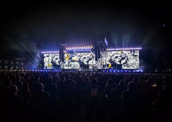 Foto del escenario de Oasis en CDMX.