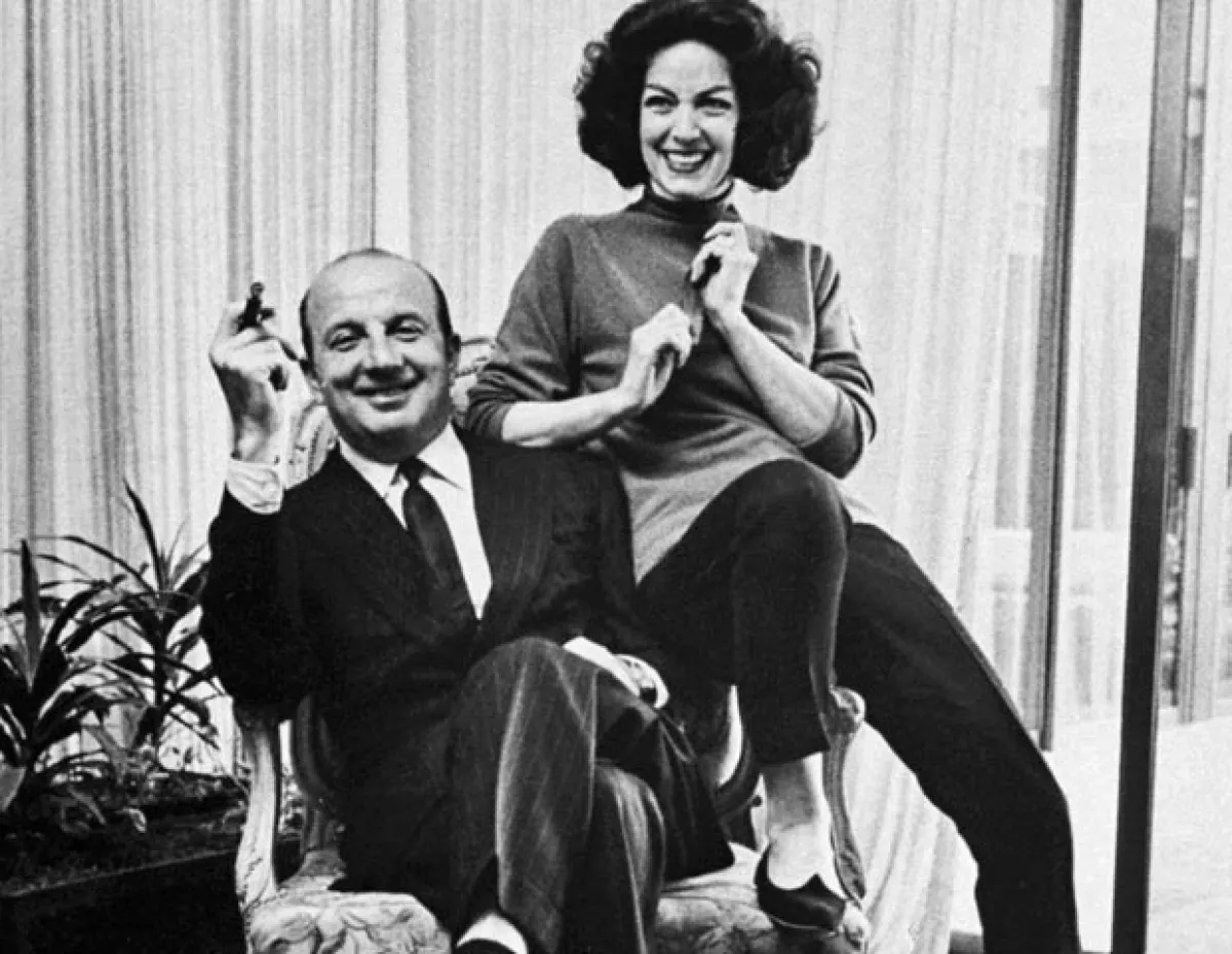 Alex Berger fue su marido de 1956 a 1974, cuendo él murió y ella enviudó por segunda vez.